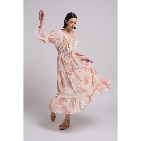 Bella Boho Dresses & Skirts - Aloha Boho Printed Maxi Dress
